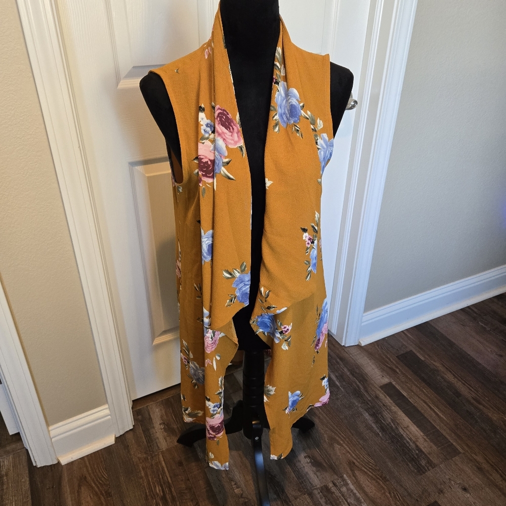 🎉Women's Wrangler Western Floral Flutter Vest